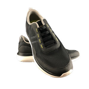 Women's Vionic Slip-on Sneakers Black Lime Green Size 7.5